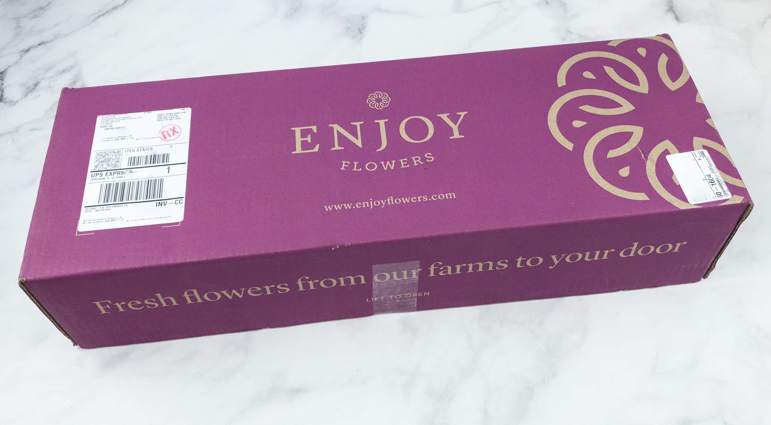 Enjoy Flowers October 2018 Subscription Box Review + 50 Off Coupon