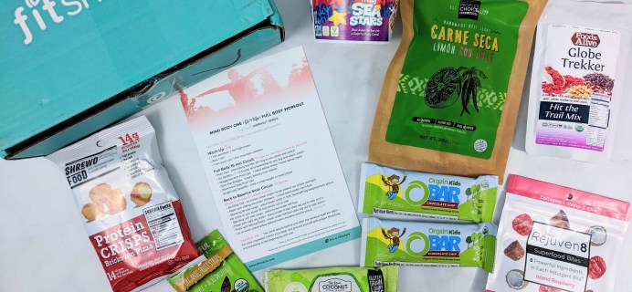 FitSnack September 2018 Subscription Box Review & Coupon