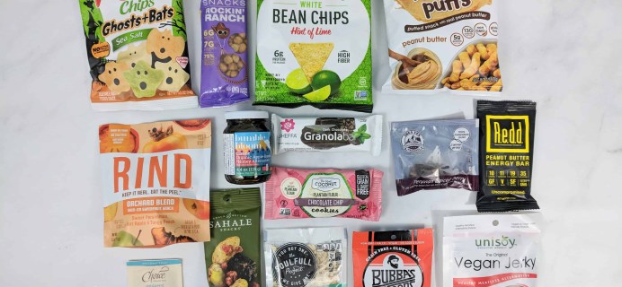 Vegan Cuts Snack Box September 2018 Subscription Box Review