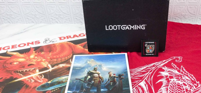 Loot Gaming August 2018 Subscription Box Review & Coupon