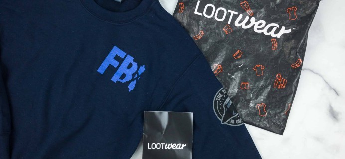 Loot Wearables Subscription by Loot Crate September 2018 Review & ﻿Coupon