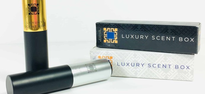 Luxury Scent Box Subscription Box Review + Coupon – October 2018