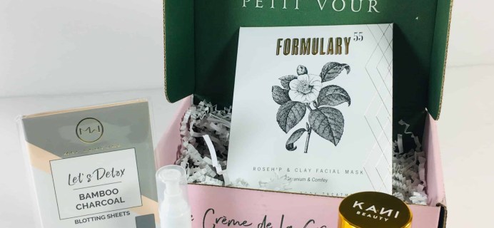 Petit Vour October 2018 Subscription Box Review
