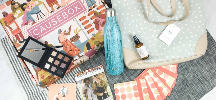 CAUSEBOX Fall 2018 Subscription Box Review + Coupon