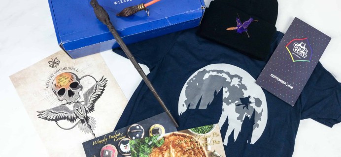 Geek Gear World of Wizardry September 2018 Subscription Box Review