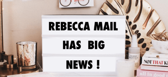 Rebecca Mail Deluxe Lifestyle Quarterly Subscription is Closing + Coupon!