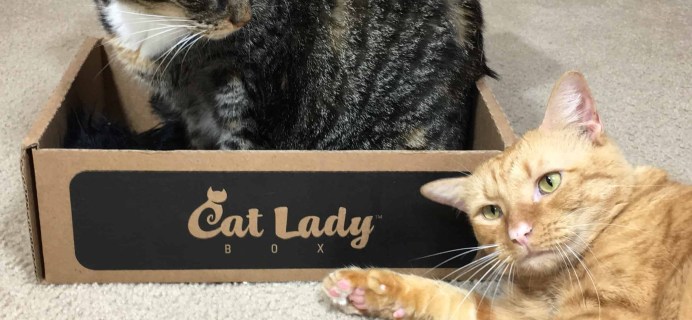 Cat Lady Box October 2018 Subscription Box Review + Coupon