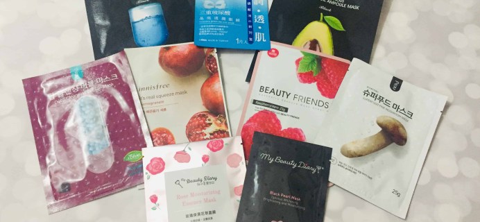 Beauteque Mask Maven September 2018 Subscription Box Review + Coupon