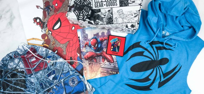 Marvel Gear + Goods September  2018 Subscription Box Review + Coupon!