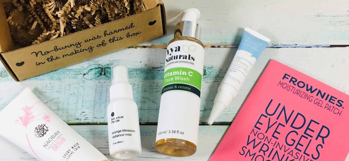 Vegan Cuts Beauty Box October 2018 Subscription Box Review