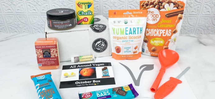 All Around Vegan Box October 2018 Subscription Box Review + Coupon