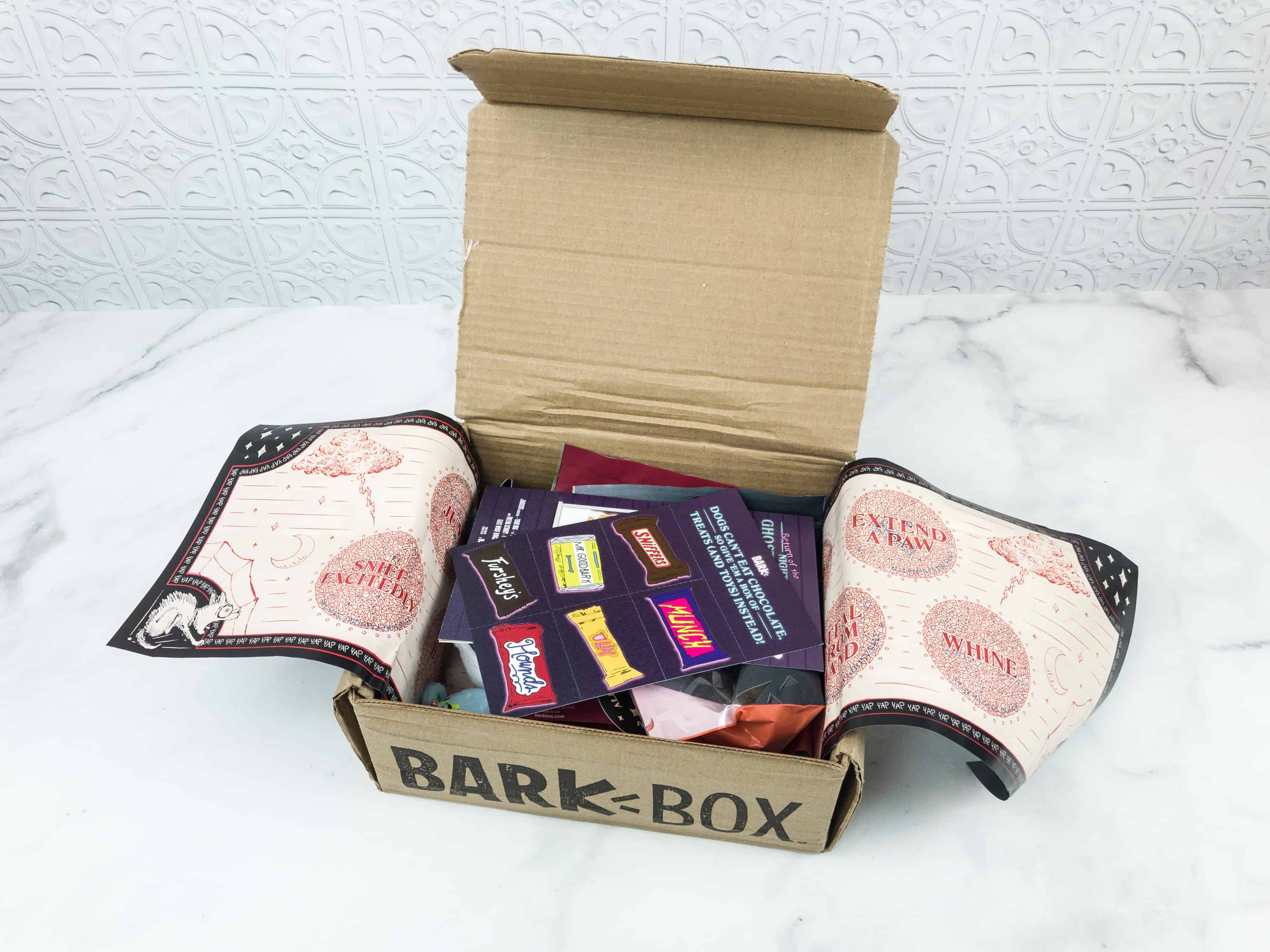 Barkbox October 2018 Subscription Box Review + Coupon Hello Subscription