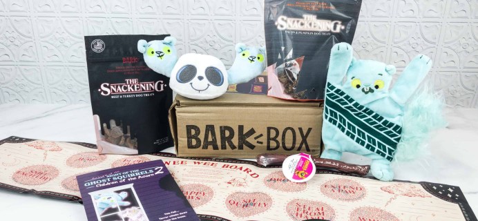 Barkbox October 2018 Subscription Box Review + Coupon
