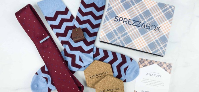 SprezzaBox October 2018 Subscription Box Review + Coupon