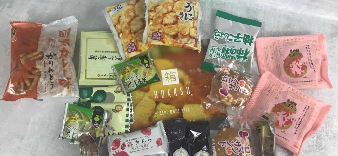 Bokksu September 2018 Subscription Box Review + Coupon