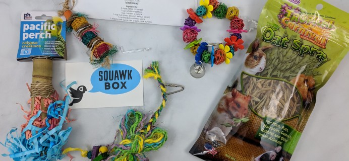 Squawk Box Subscription Review – September 2018