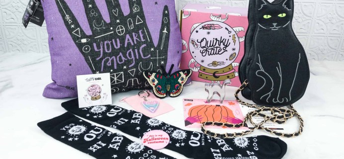 Quirky Crate October 2018 Subscription Box Review + Coupon