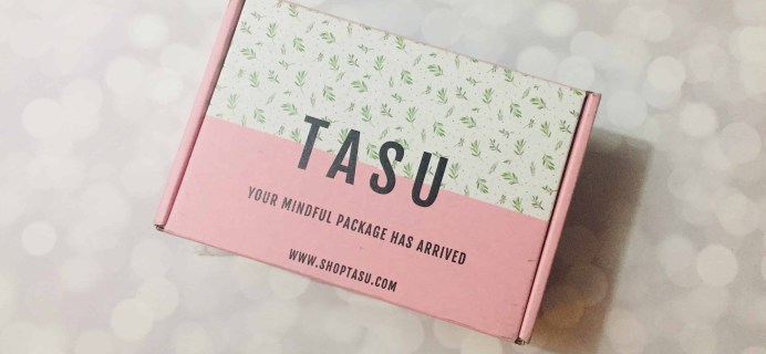 Tasu October 2018 Subscription Box Review + Coupon