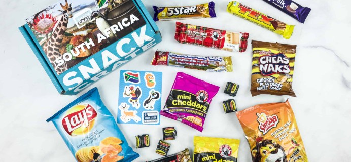 Snack Crate October 2018 Subscription Box Review & $10 Coupon