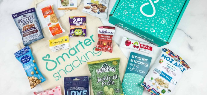 SnackSack October 2018 Subscription Box Review & Coupon – Classic