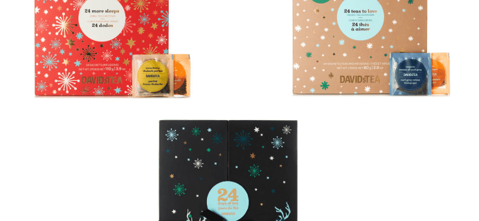 2018 David’s Tea Advent Calendars Available Now + Full Spoilers!