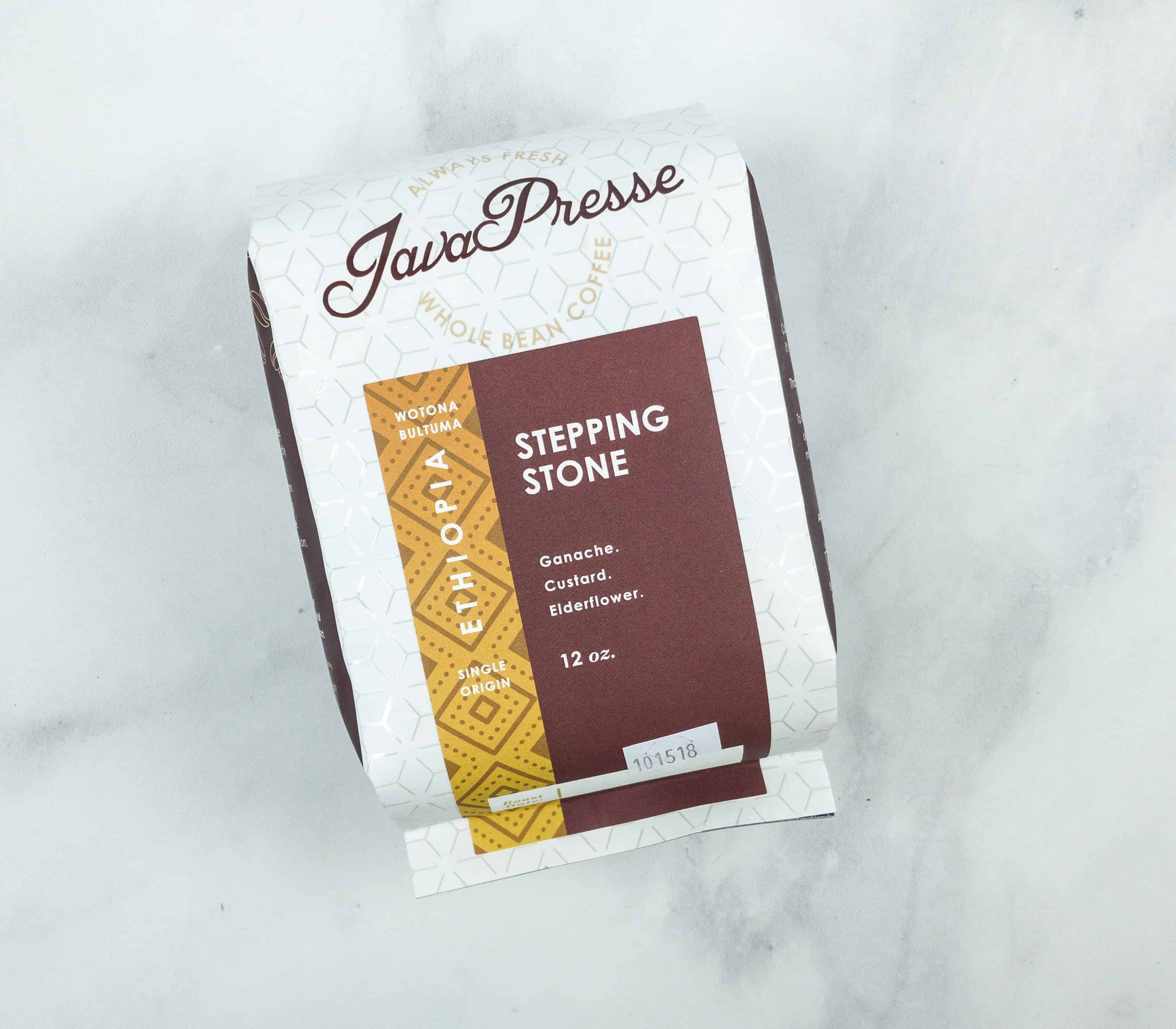 Java Presse Coffee Of The Month Club October 2018 Subscription Box