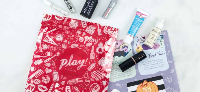Play! by Sephora October 2018 Subscription Box Review