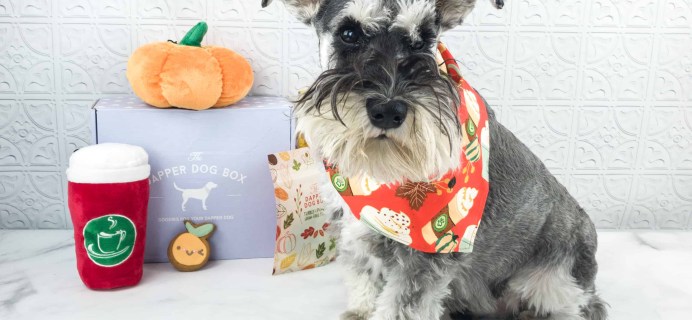 The Dapper Dog Box October 2018 Subscription Box Review + Coupon