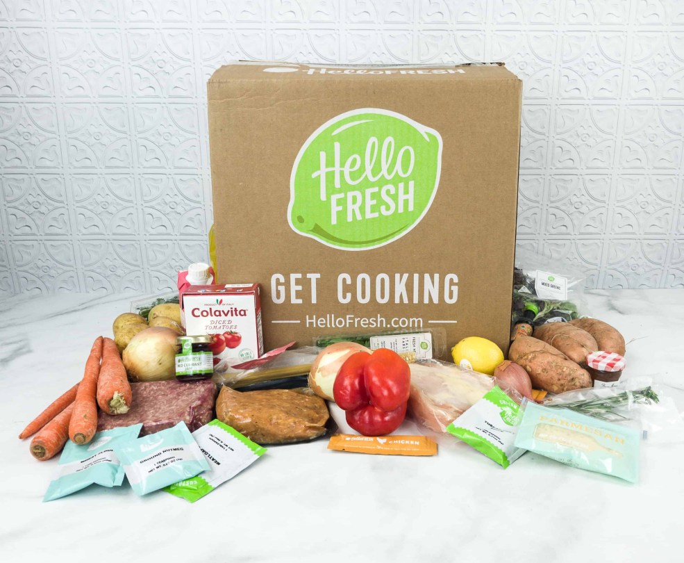October 2018 Hello Fresh Subscription Box Review + Coupon! - Classic ...