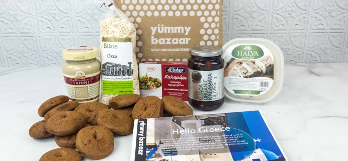 October 2018 Yummy Bazaar Full Experience Subscription Box Review