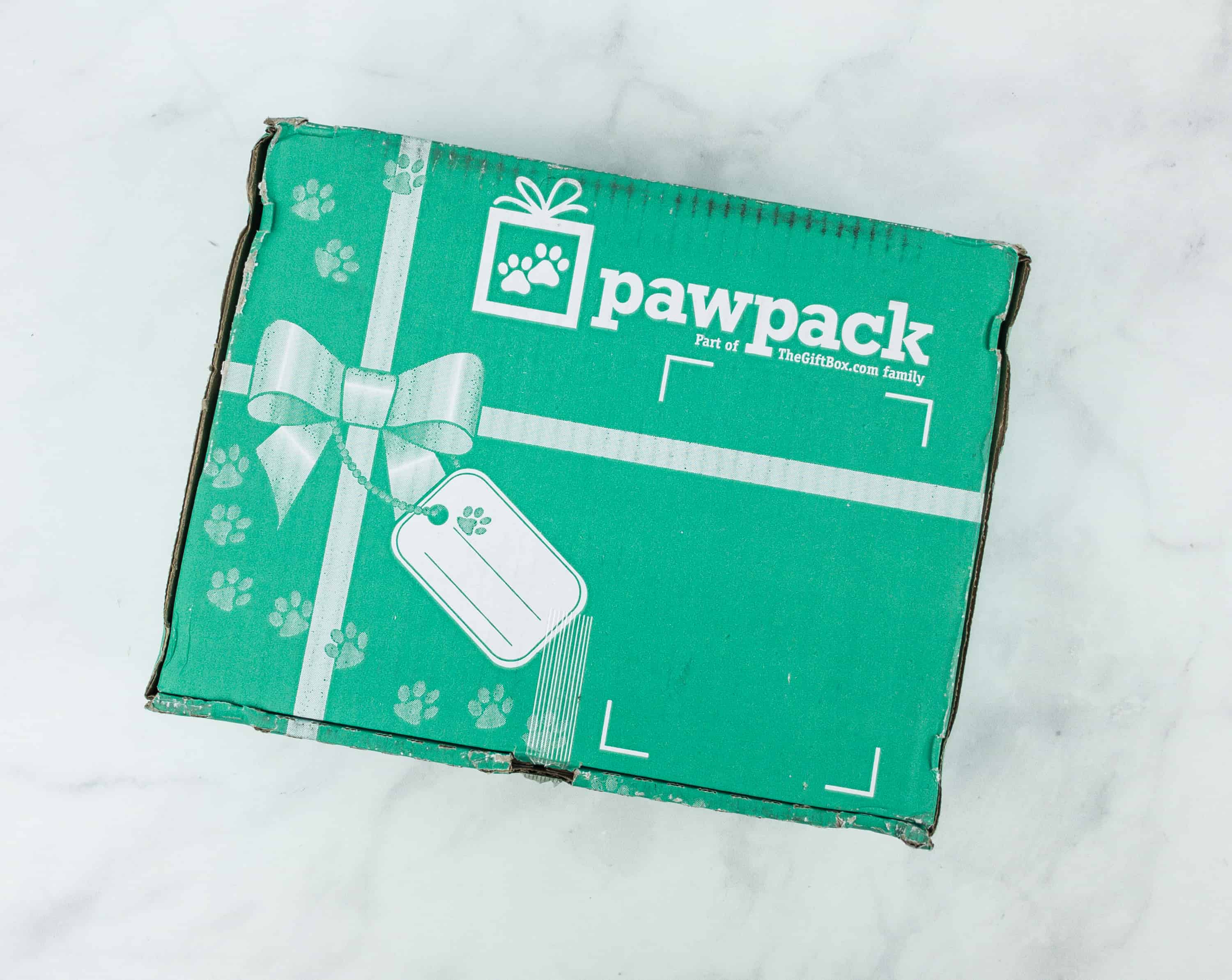 PawPack Dog Subscription Box Review Coupon October 2018 Hello Subscription