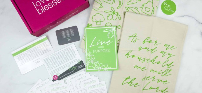 Loved+Blessed November 2018 Subscription Box Review + Coupon