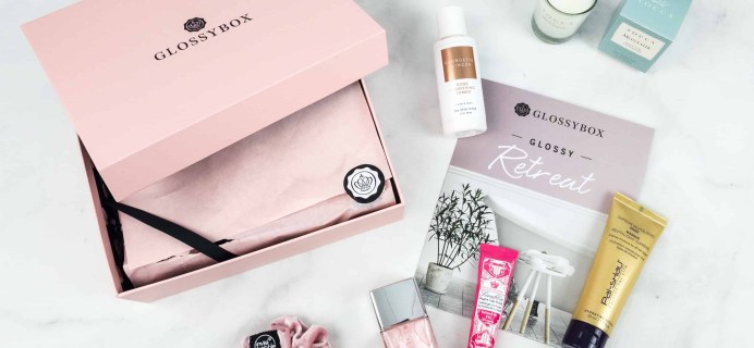 October 2018 GLOSSYBOX Subscription Box Review