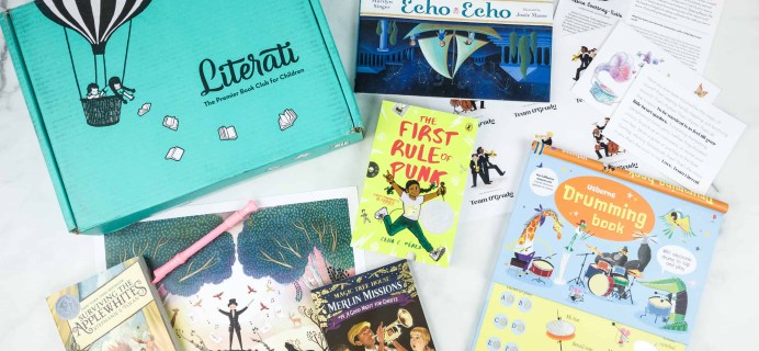 Literati Kids Club Sage Box Review + Coupon – October 2018