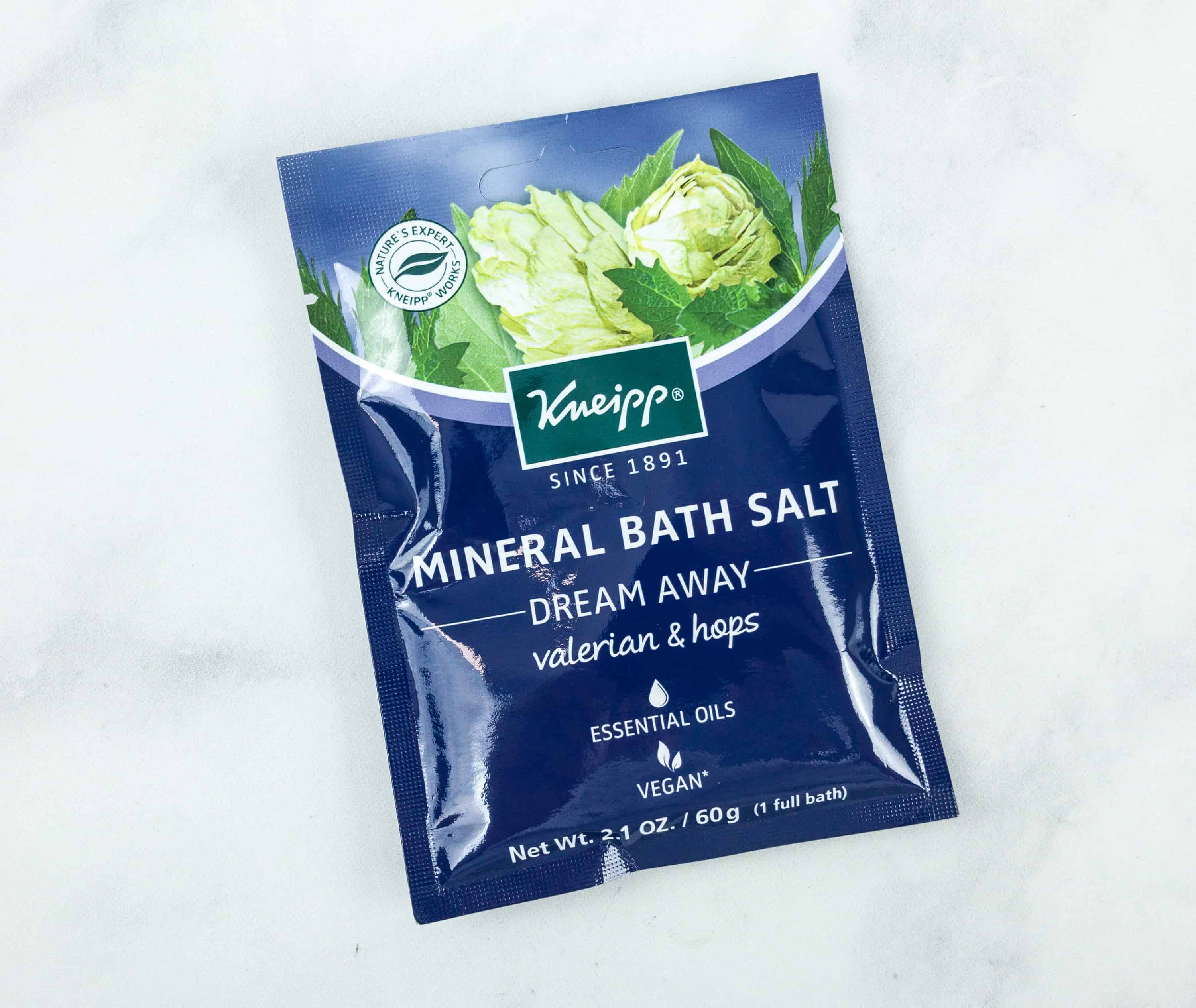 Valerian And Hops Mineral Bath Salt - For Better Sleep