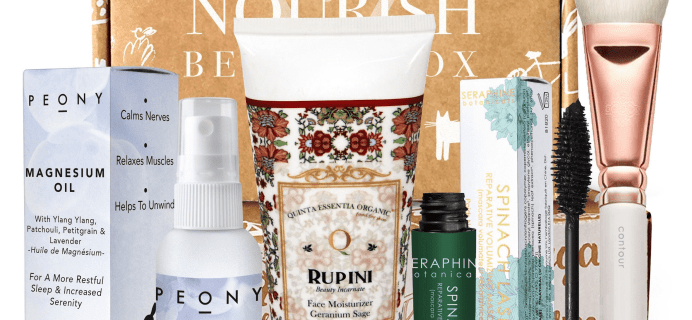 Nourish Beauty Box November 2018 Full Spoilers + Coupon!