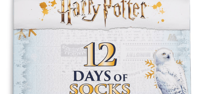 2018 Harry Potter Socks Advent Calendar Available Now!