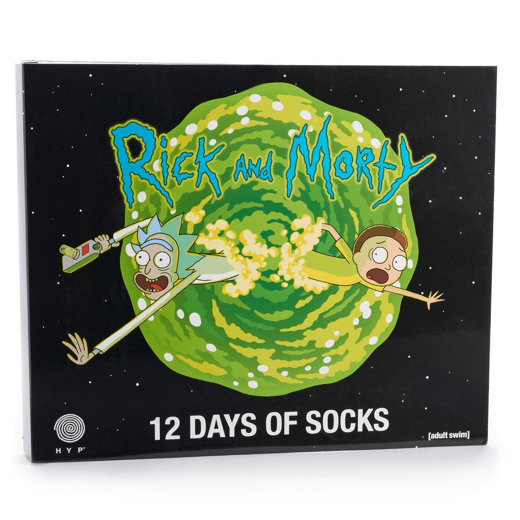 2018 Rick Morty Socks Advent Calendar Available Now Hello Subscription