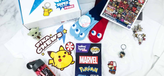 Super Geek Box PRIME October 2018 Subscription Box Review + Coupon