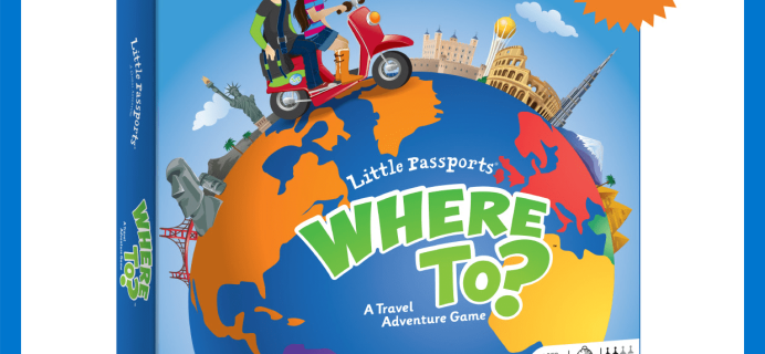 Little Passports Where To? A Travel Adventure Game Available Now + Coupon!