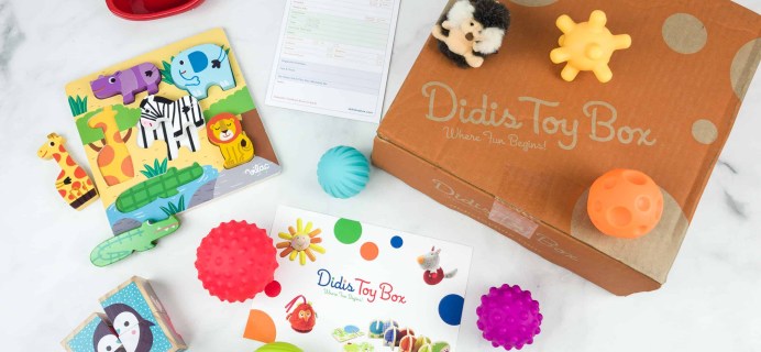 Didis Toy Box November 2018 Subscription Box Review & Coupon