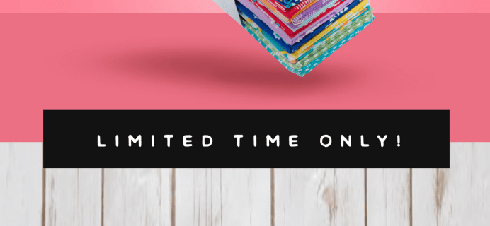Quilty Box Deal: Get The Hello Jane Fat Eighths Bundle For Only $10!
