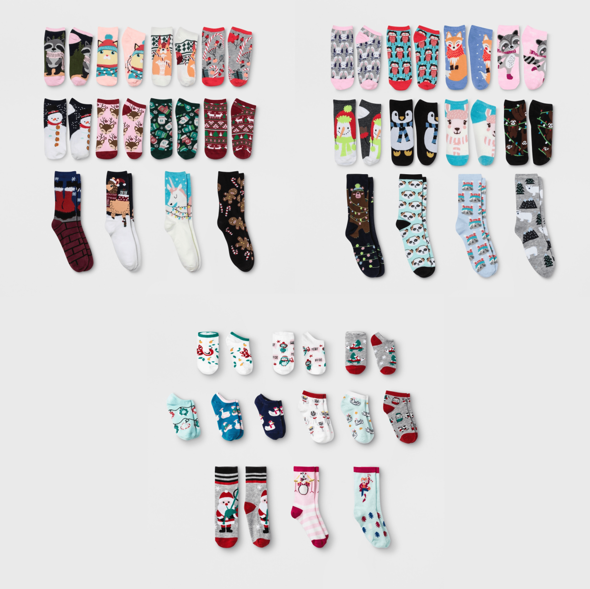 2018 Target Christmas Socks Advent Calendars Available Now! Hello