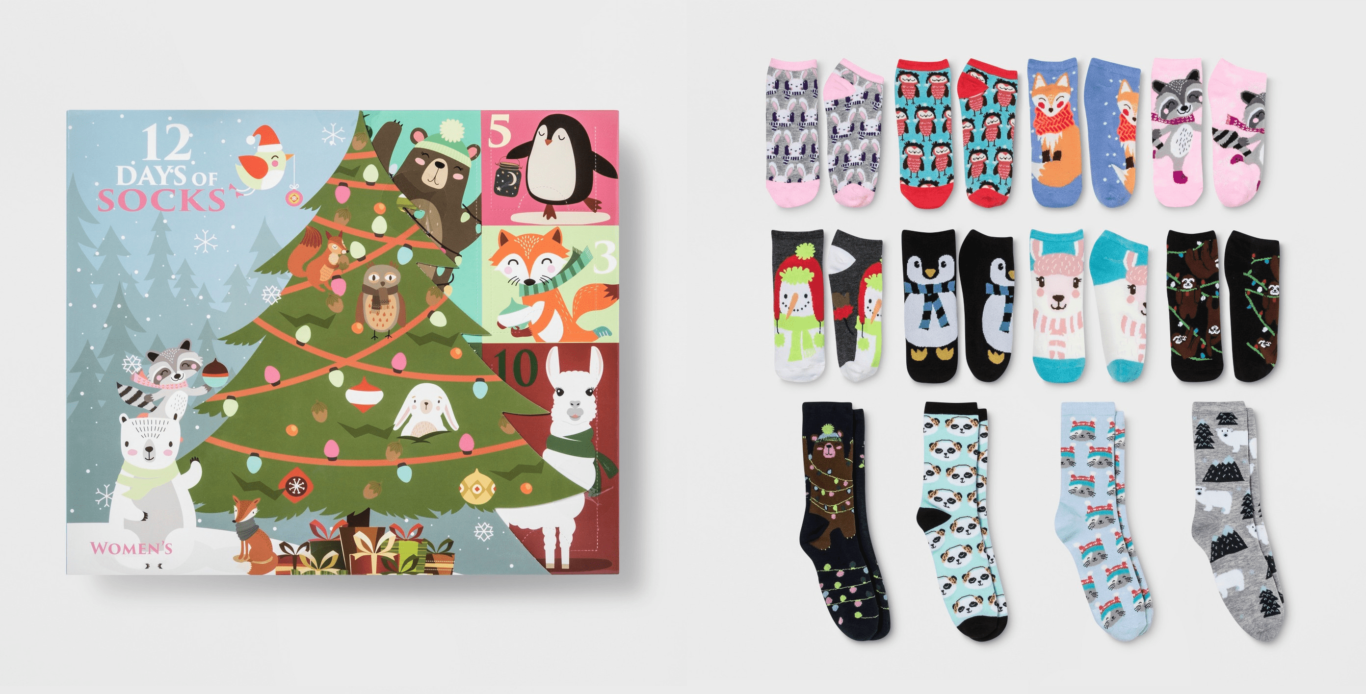 2018 Target Christmas Socks Advent Calendars Available Now Hello Subscription