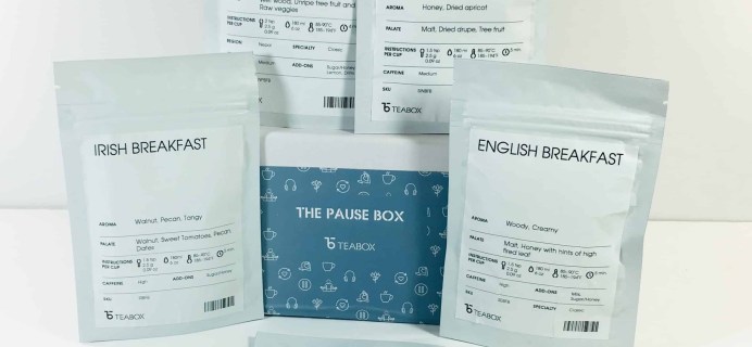 Teabox November 2018 Subscription Review & Coupon