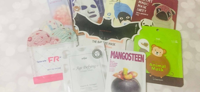 Beauteque Mask Maven October 2018 Subscription Box Review + Coupon