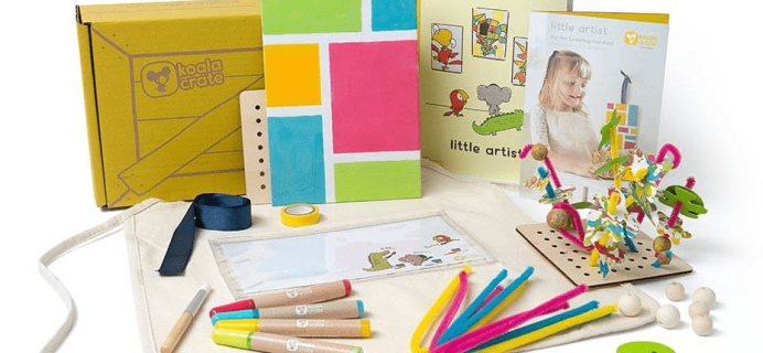 Koala Crate Coupon: 30% Off First Month Preschool Subscription Box!