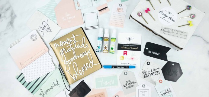 Busy Bee Stationery November 2018 Subscription Box Review
