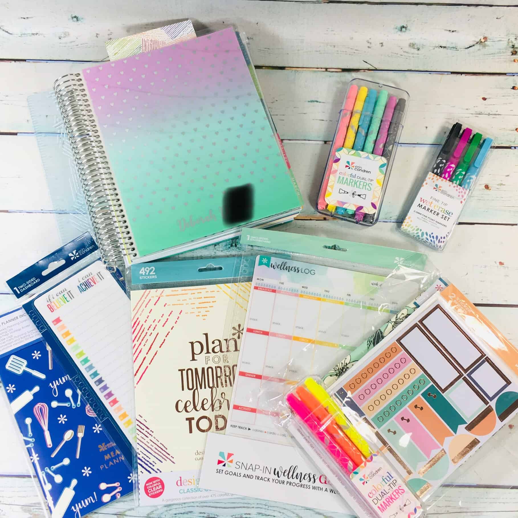 Erin Condren 2018 2019 LifePlanner Review + Coupon Hello Subscription