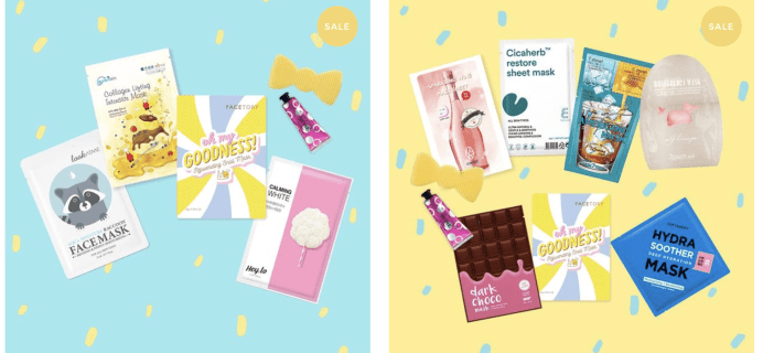 Facetory Cyber Monday Coupon: Get up to Five FREE Sheet Masks with Subscriptions!